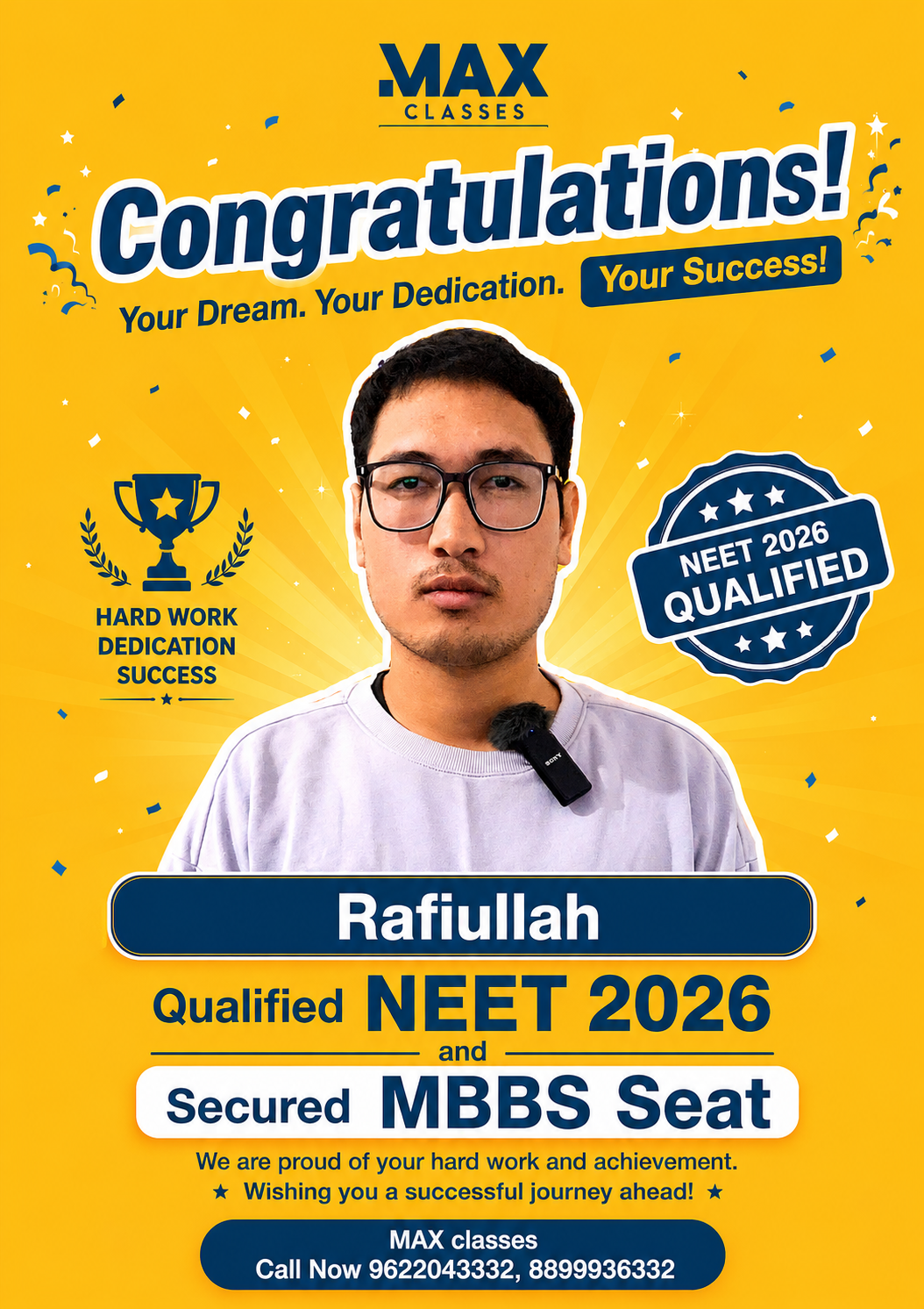 Rafiullah β MBBS GMC Jammu, NEET 2026